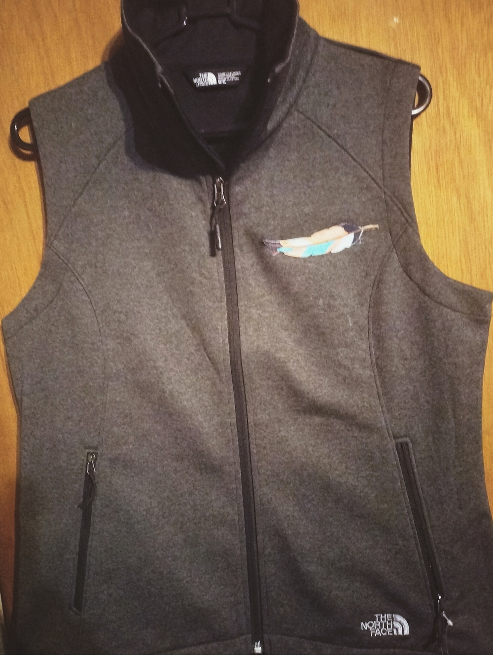 Northface Grey Windor Softshell Vest